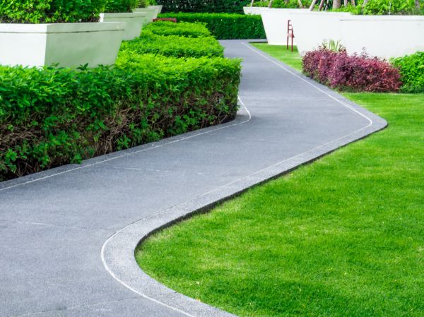 Walkway Curb Installation in Wausau