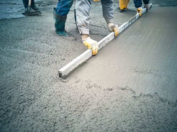 Cement Slab Installation in Wausau