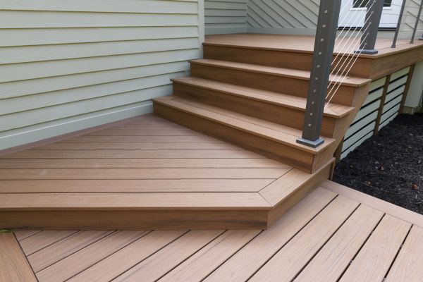 Patio Staircase Construction in Wausau