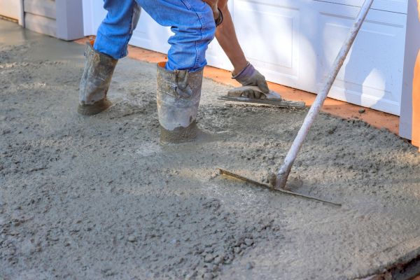 Driveway Slab Construction in Wausau